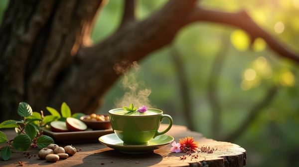 Découvrez le goût du matcha enrichi aux champignons adaptogènes