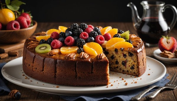 Savourez les saveurs authentiques du gâteau de fruits catalan